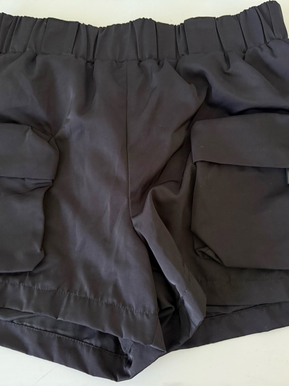 Forever 21 Black Elastic Waist Shorts